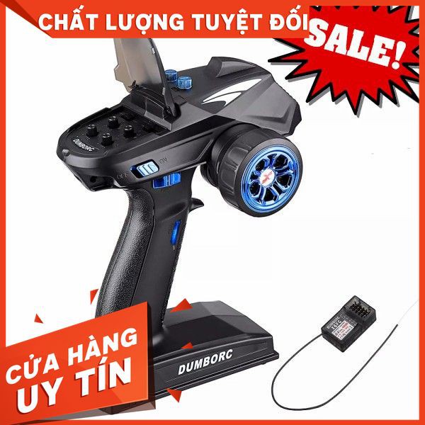 [GIÁ GỐC] Tay điều khiển Dumbo RC 6 kênh sóng xa đến 500 mét X6 2.4Ghz cho xe điều khiển từ xa, tàu xe tăng máy xúc