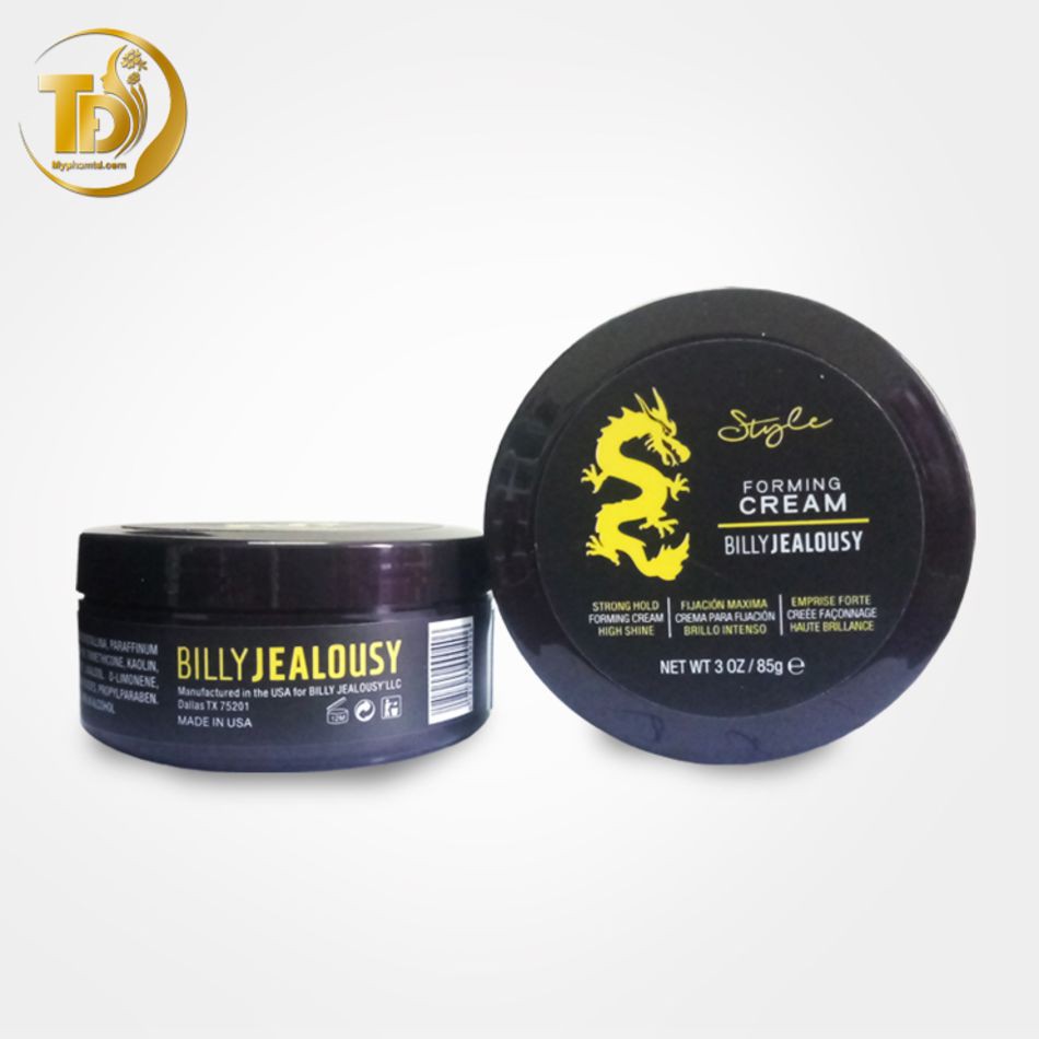 Sáp, Wax vuốt tóc Rồng Vàng Billy Realous 100gr tạo kiểu giữ nếp cho tóc. HÀNG CHÍNH HÃNG