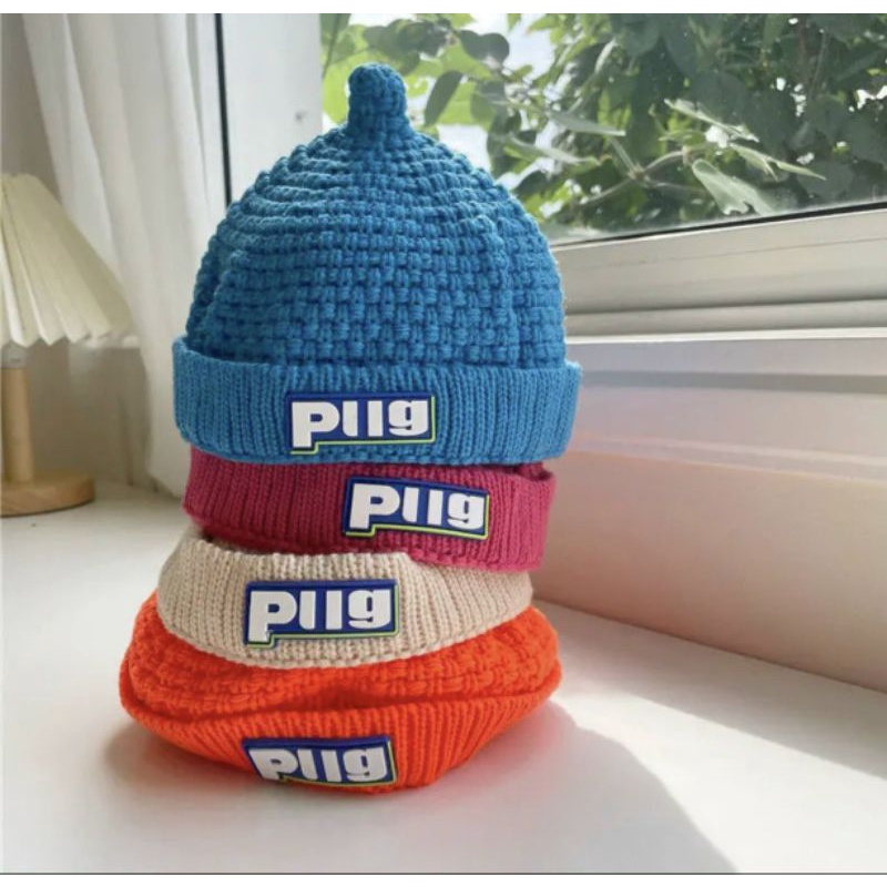 Mũ beanie dệt kim thoải mái cho bé trai gái 1-6 tuổi