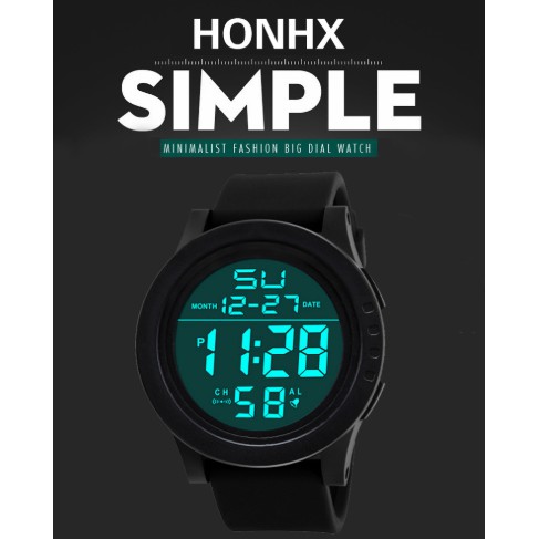 [Mã FAMAYFA2 giảm 10K đơn 50K] [HOT] ĐỒNG HỒ NAM NỮ THỂ THAO HONHX ĐIỆN TỬ DÂY CAO SU CỰC HOT D289 | BigBuy360 - bigbuy360.vn