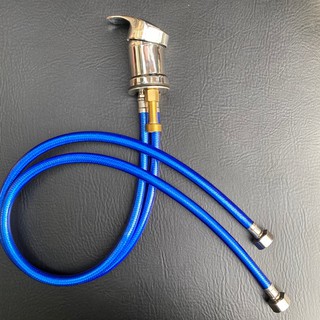 Vòi nước bàn gội dây xanh
