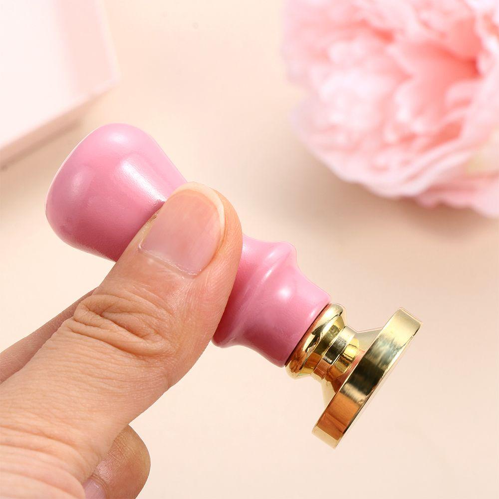 Con Dấu Đóng Sáp Niêm Phong Bì Thư Tay Cầm Gỗ