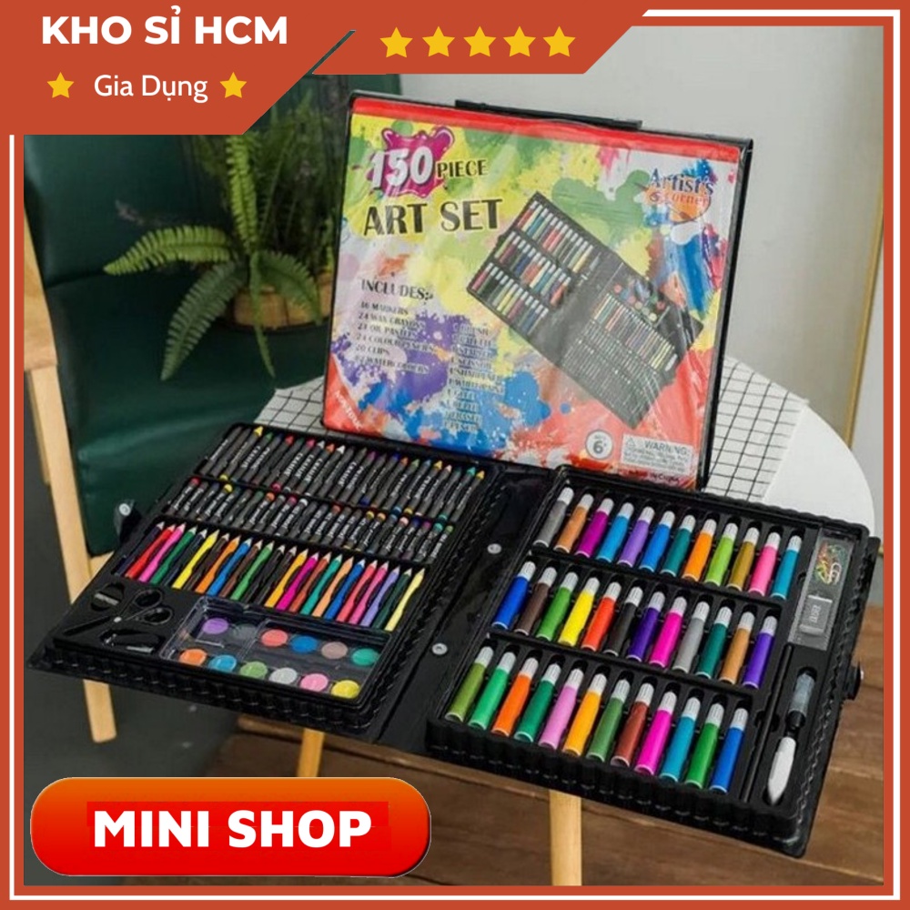 Hộp Màu 150 Chi Tiết Cho Bé Làm Họa sĩ MINISHOP HA16