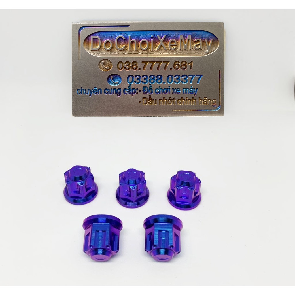 2 con Tán cổ pô 8li đầu bít Titan gr5 cho Sonic , Ex , Winner , Msx , Wave Dream , Sirus , Satria , Raider . DoChoiXeMay