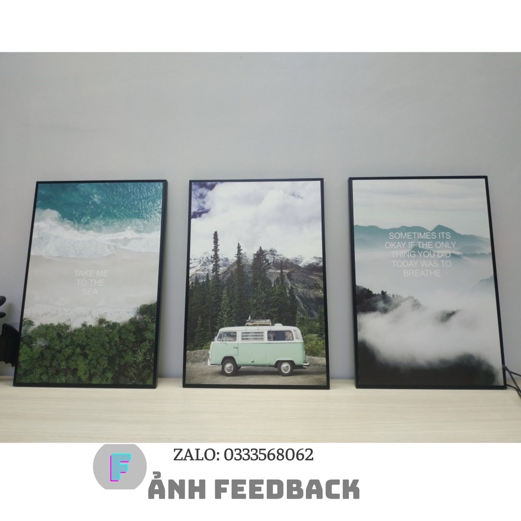 Tranh Treo Tường Canvas,Tranh treo phòng khách,phòng ngủ,cầu thang đẹp⚡FREE SHIP⚡Mẫu phong cảnh biển,giá rẻ