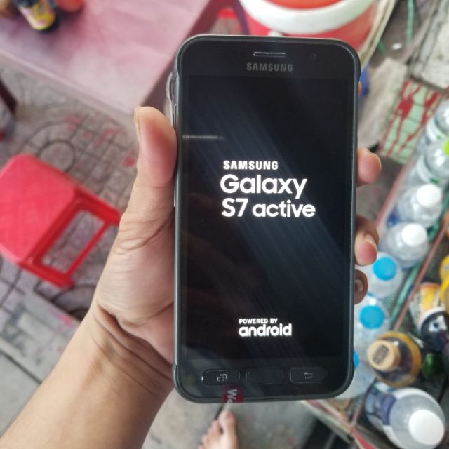 ĐIỆN THOẠI NỒI ĐỒNG CỐI ĐÁ SAMSUNG S7 ACTIVE AT&T VIỀN BỌC THÉP