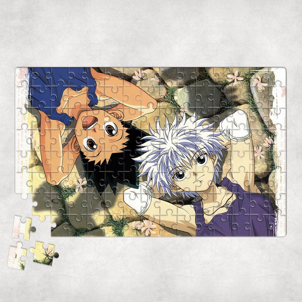 Tranh ghép hình HUNTER X HUNTER - Mẫu 1 - Nhận in theo yêu cầu
