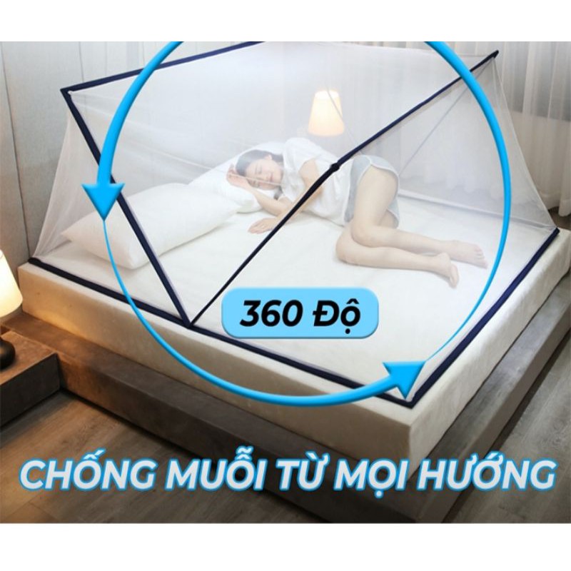 màn chụp chống muỗi gấp gọn thông minh