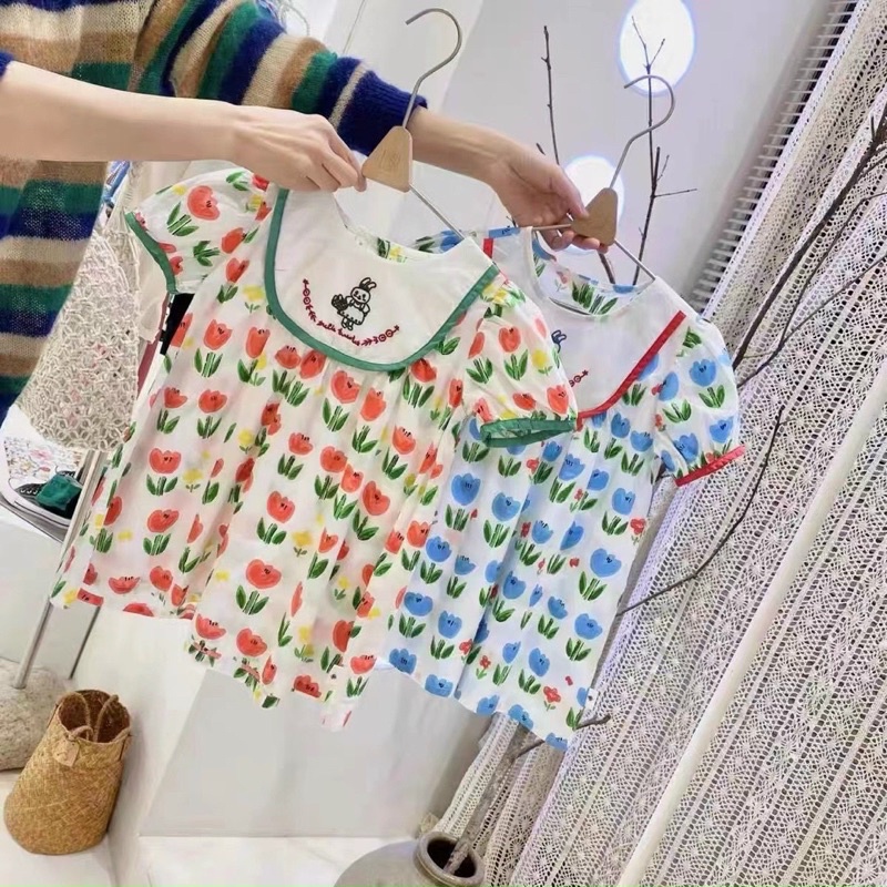 vải thô cotton mềm mát loại 1 hoa tuy lip hoạt hình xinh xắn