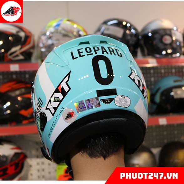 Mũ bảo hiểm 3/4 KYT Venom - 2 Kính