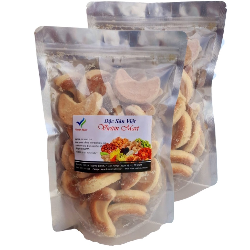 Bánh Lưỡi Liềm Vani Bơ Sữa Viettin Mart 500GR