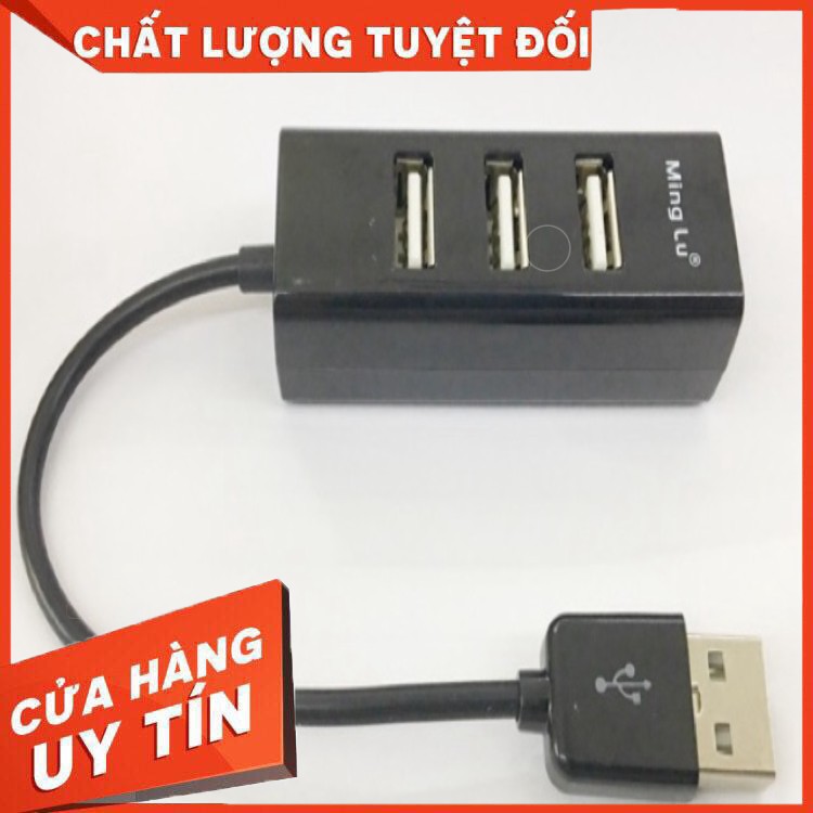 Bộ Chia 1 Ra 4 Cổng Usb Dây Ngắn Nhỏ Gọn Tiện Dụng Cho Laptop Hub ML202 Minglu