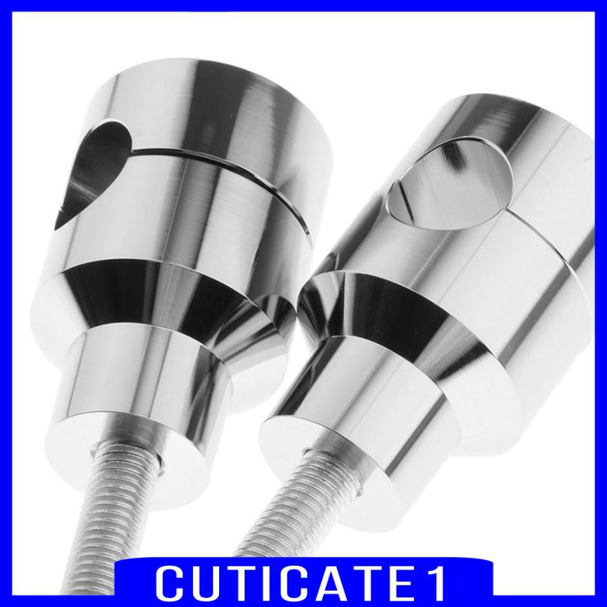 Tay Cầm 25mm Phù Hợp Với Harley Chopper Bobber Với Kẹp Màu Bạc 1 "