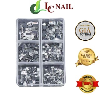 Đá nail đính móng , Đá chân bằng mix mẫu chữ nhật , vuông