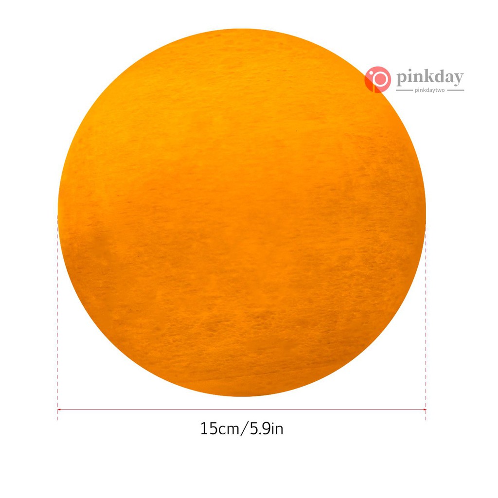 LUNAR Đèn Led 3d Hình Mặt Trăng 20cm / 7.9in 3 Màu Sáng Tạo Kèm Phụ Kiện