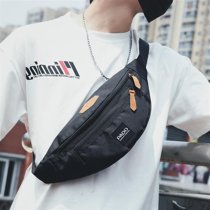 Túi Đeo Chéo Unisex  Phong Cách Hàn Quốc PADO 472 chất liệu vải canvas chuyên dụng cao cấp