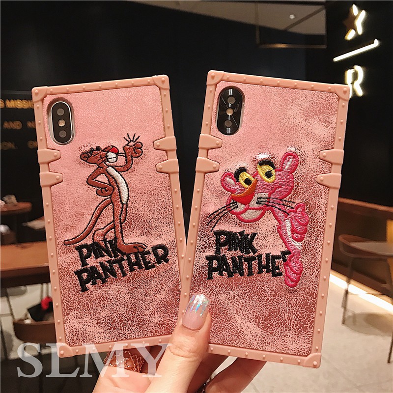 Ốp Điện Thoại Mềm Hình Báo Hồng Cho redmi note12 note11 11s 10 10s note9 redmi 12 12c 10c 9c 9a 8a a1