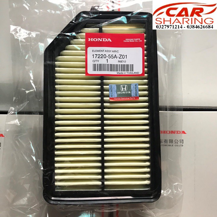 Lọc gió động cơ Honda City đời 2013 đến nay, Loại TỐT , MÃ 17220-55A-Z01