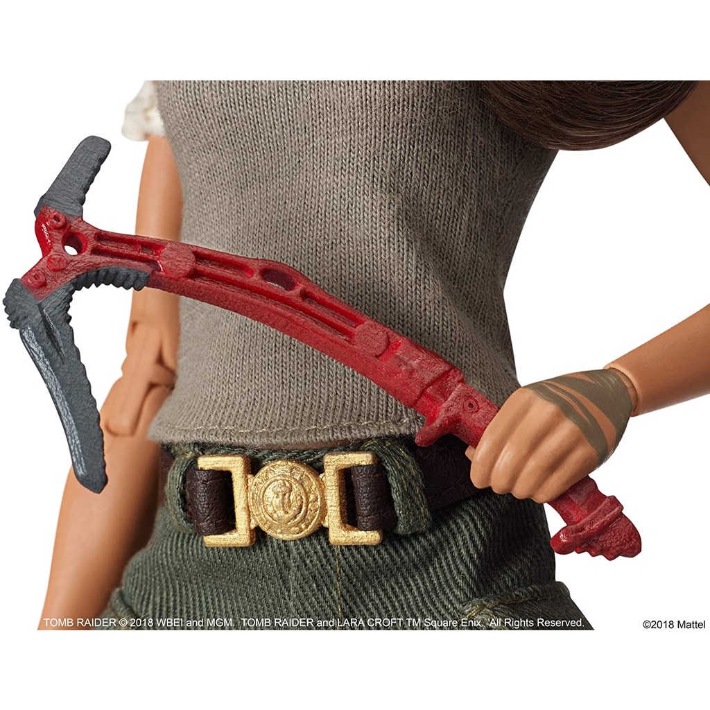 Barbie Tomb Raider Lara Croft Doll In Film-Inspired Look FJH53 Búp Bê barbie tomb raider lara croft Lấy Cảm Hứng Từ Phim fjh53