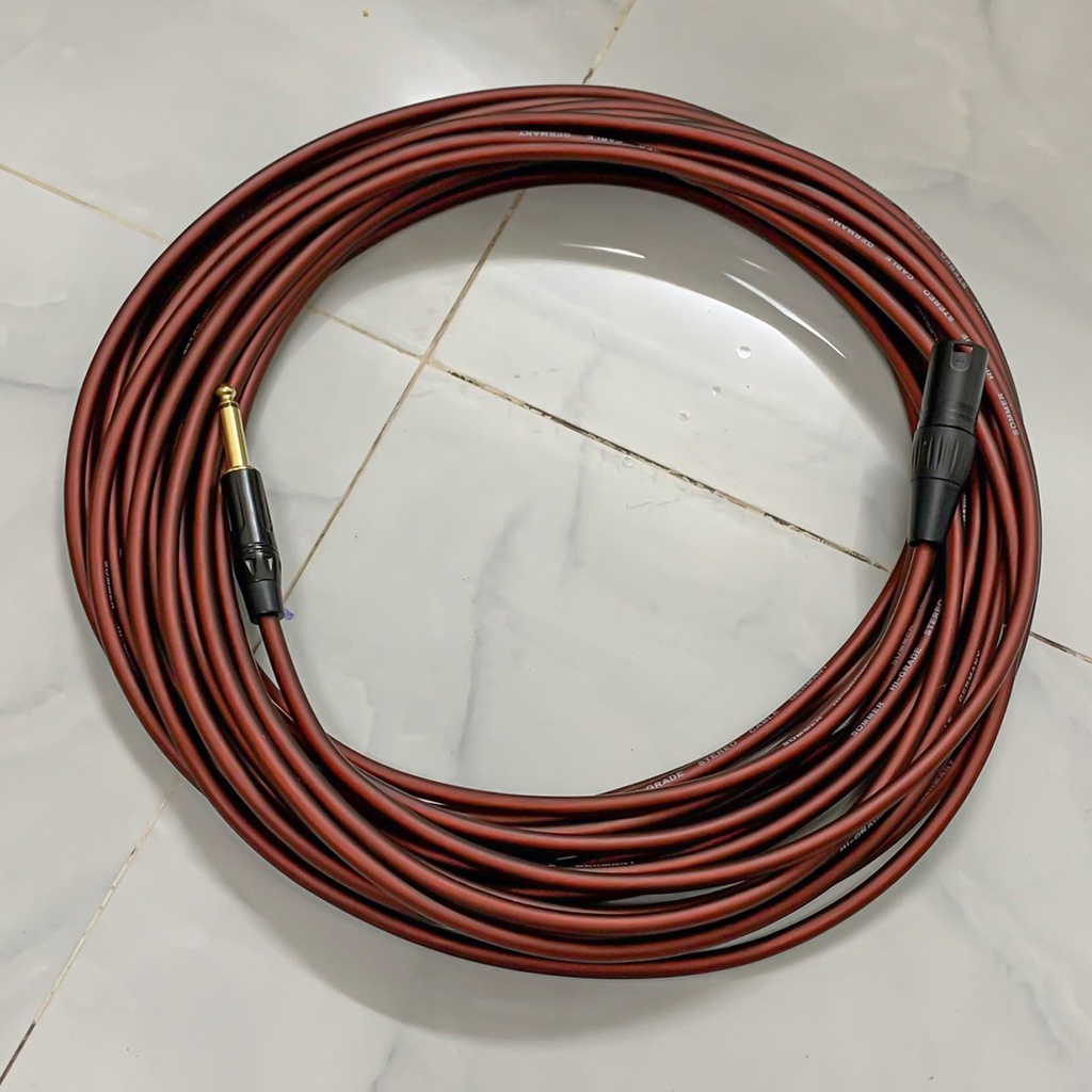 Dây 6 ly Ra Canon Đực, dài 10met 15met 20met.