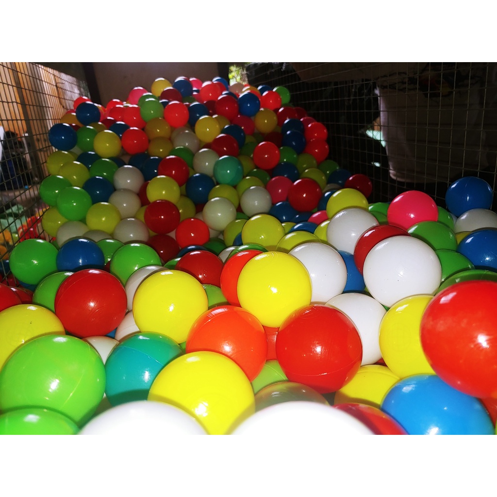 Bóng Nhựa Chùm 100 quả Việt Nam An Toàn Cho Bé Nhiều Màu pi 5,5cm
