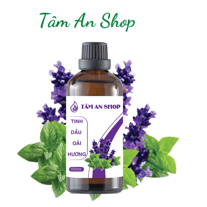 Tinh dầu thiên nhiên nguyên chất loại 100ml giúp thơm phòng đuổi muỗi ,côn trùng và giảm và giảm stress hiệu quả