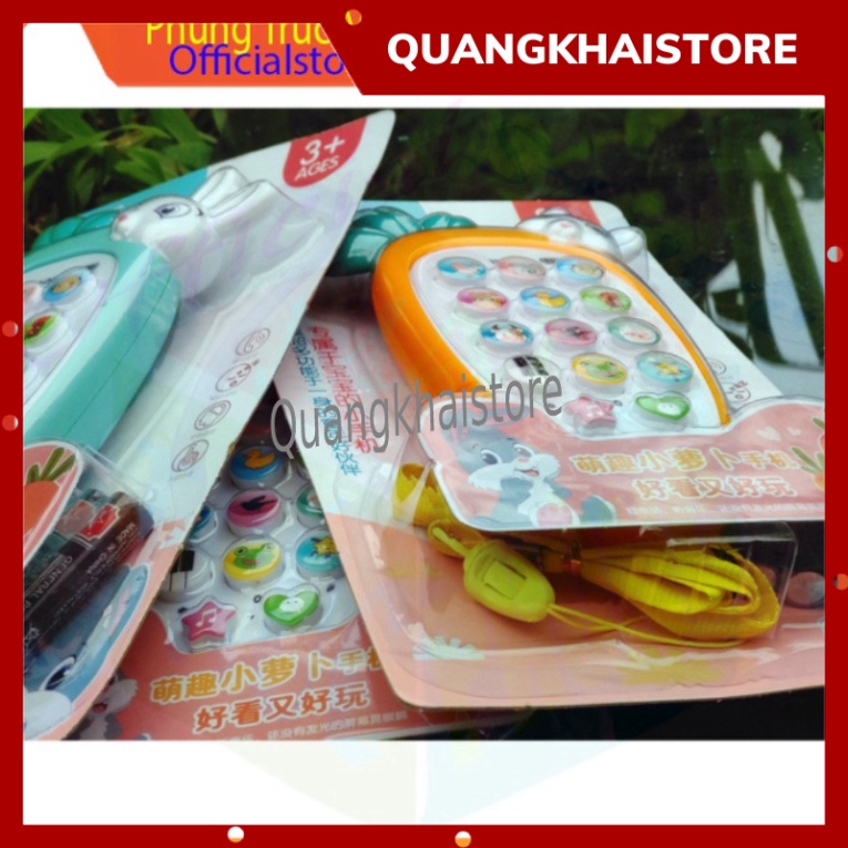 Đồ Chơi Điện Thoại Thông Minh Có Đèn Phát Nhạc, Tiếng Động Vật, Âm Thanh Vui Nhộn Cho Bé , Đồ chơi