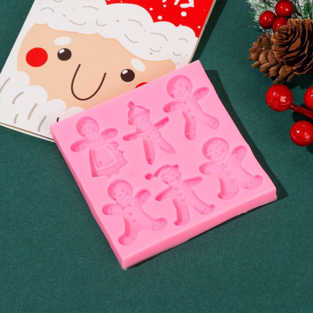 Khuôn Silicone Làm Bánh Gừng / Bánh Mì Thủ Công DIY