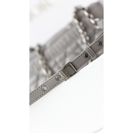 Túi xách nữ D.I CARO bản khóa đen da thật 100%da lì 3 màu đẹp dã man fullbox nam châm nguyên seal