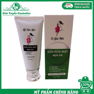 Sữa rửa mặt mịn da cô gái núi cao cấp 120ml