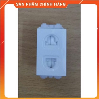 hạt Ổ cắm đơn 2 chấu S18CC Sino