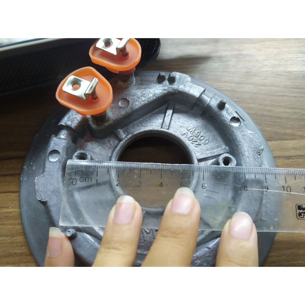 Mâm nhiệt nồi cơm loại lõm đường kính 15cm-605W-220v
