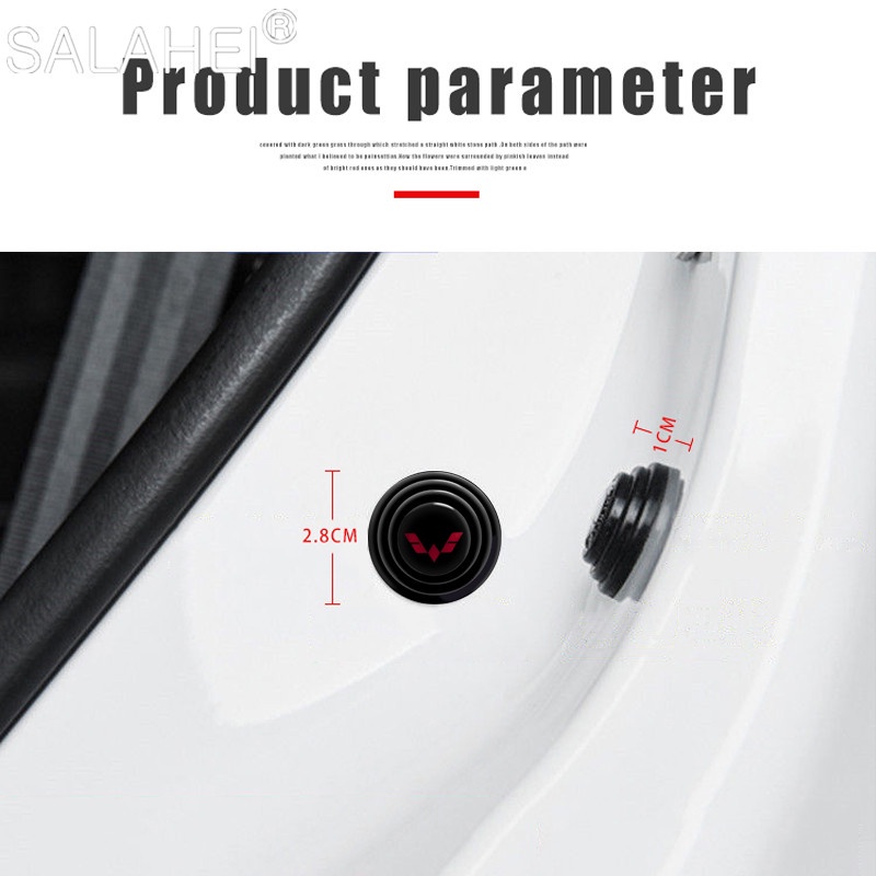 Set 4/8/12 Miếng Dán Chống Sốc Chống Va Chạm Cho Cửa Xe Hơi