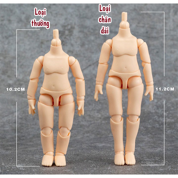 Cơ thể YMY chân dài có thể gắn đầu Nendoroid
