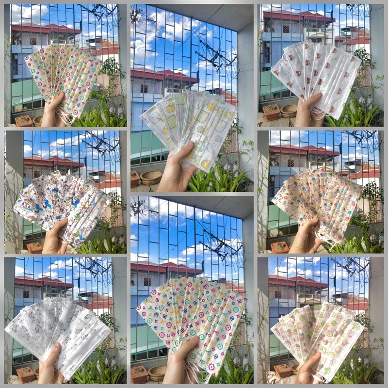 KHẨU TRANG gấu hoạ tiết siêu xinhh [ khẩu trang GARCOTEX ] | BigBuy360 - bigbuy360.vn