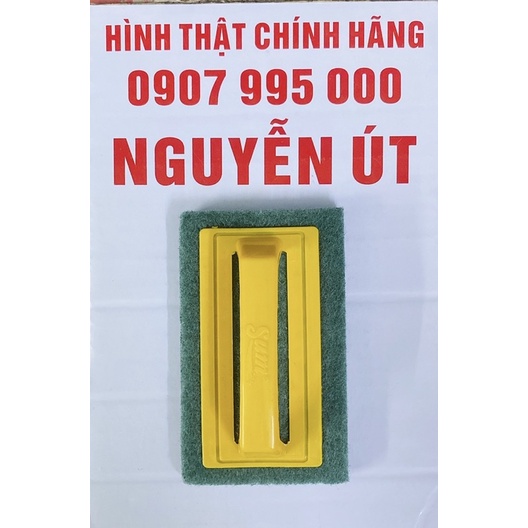 bàn chãi cước xanh có tay cầm
