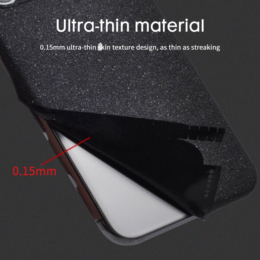 Dán MặT Sau LấP LáNh Sang TrọNg Cho iPhone 15 14 13 12 11 Pro Max 14 Plus