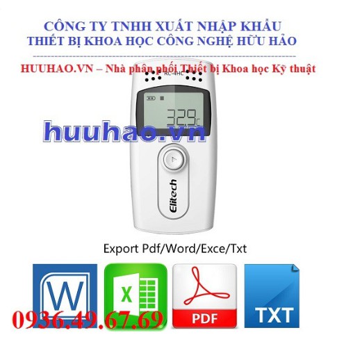 Nhiệt ẩm kế tự ghi RC-4HC-đã hiệu chuẩn