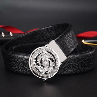 Thắt lưng nam dây nịt nam da mềm giá rẻ thời trang khoá tự động