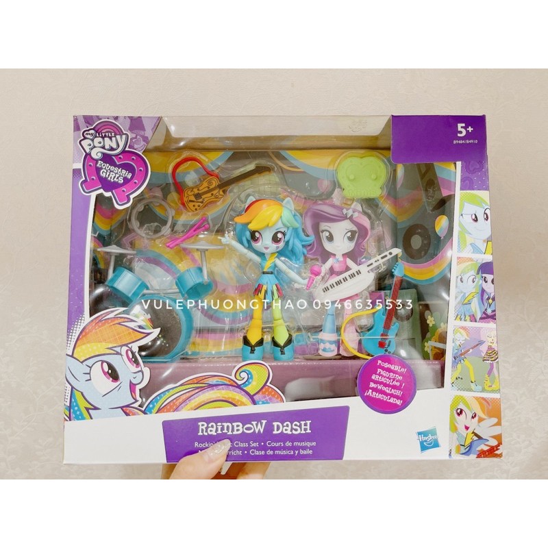 Búp bê My little Pony kèm phụ kiện theo chủ đề ngẫu nhiên (fullbox hábro)