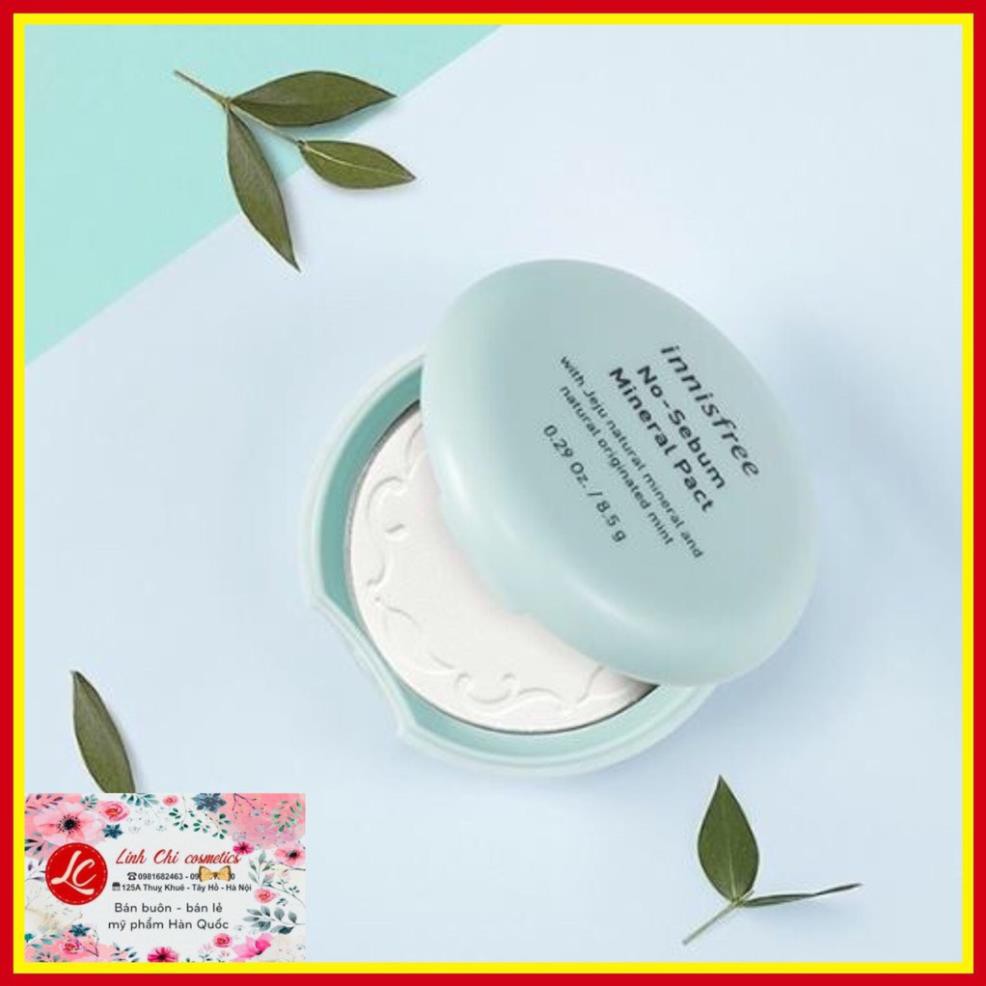 Phấn nén kiềm dầu Innisfree No sebum Mineral Pact