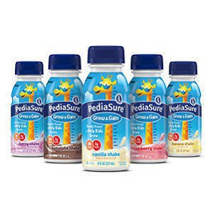 Thùng 24 chai Sữa Pediasure nước Vani DHA, Dâu DHA, Fiber 237ml Mỹ (Có mix đủ vị)  Date mới