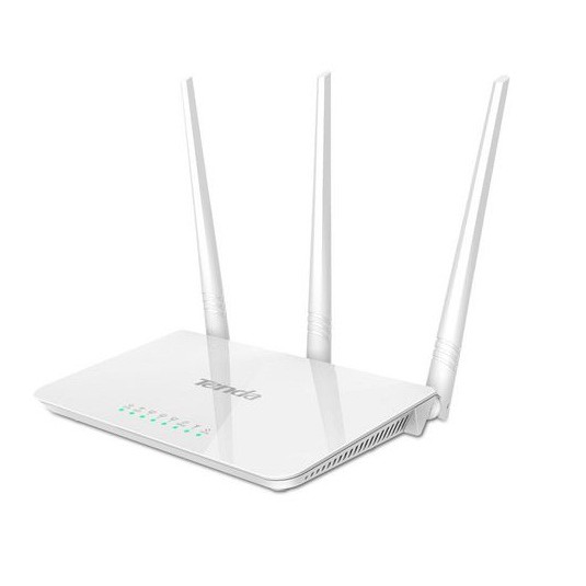 Bộ phát không dây 300Mbps tenda F3 Loại 3 Ăng Ten màu trắng , Hàng Mới Chính Hãng BH24T