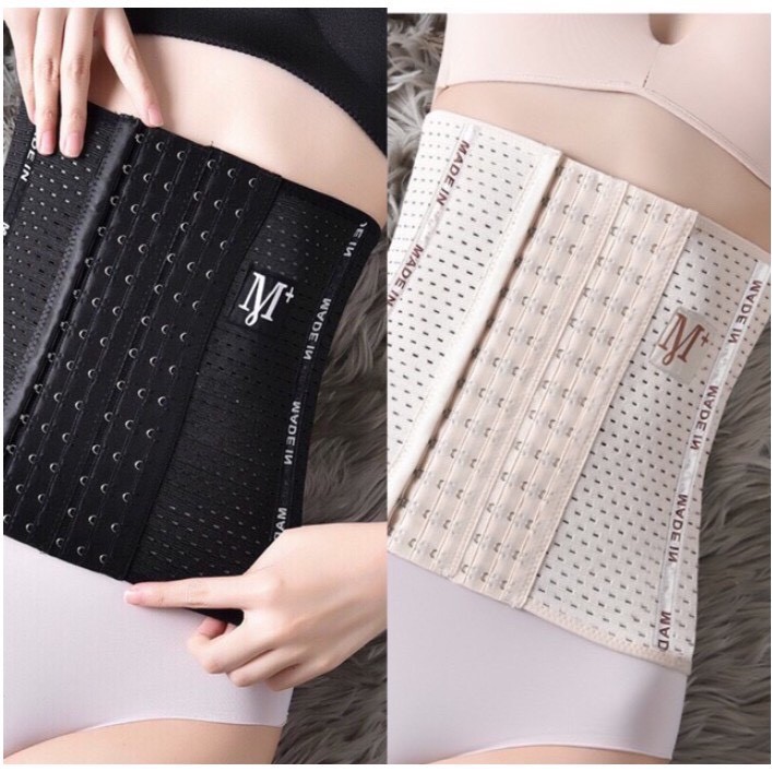 ĐAI NỊT BỤNG 6 NẤC CÀI 4 thanh chống cuộn- chiều cao gen 25cm Nịt Bụng chống cuộn