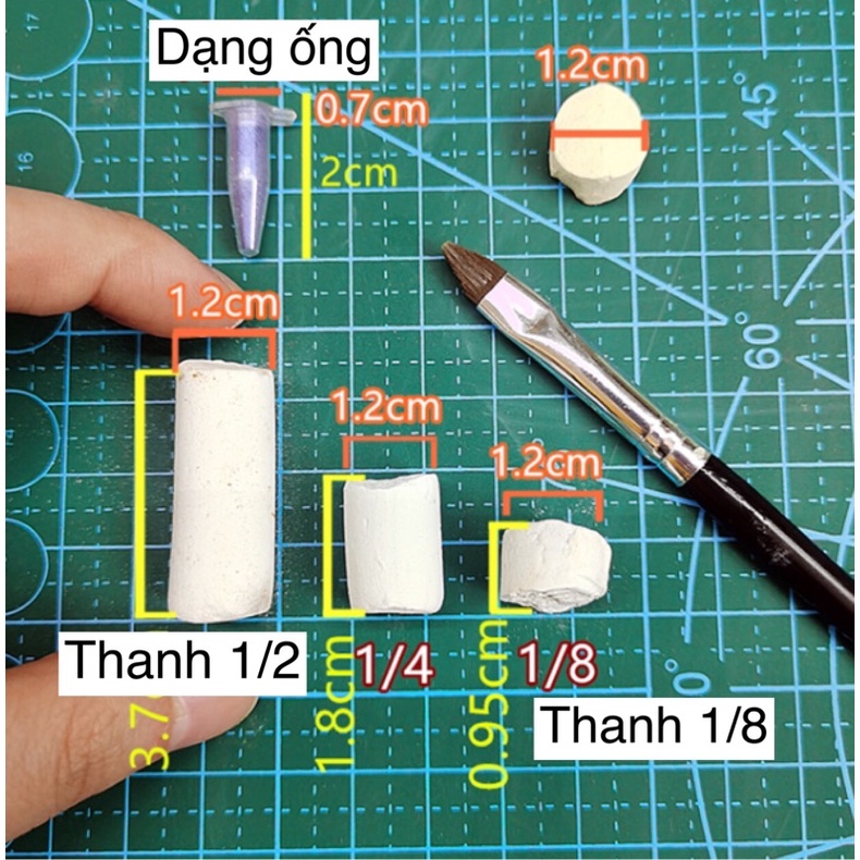 Phấn tiên Sennelier và Rembrandt soft pastel trang điểm búp bê