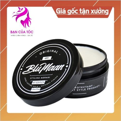 Sáp vuốt tóc , Gel tạo nếp tóc Blumaan không bết, không phấn trắng 71 ml