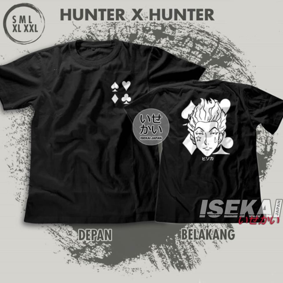 Sale Áo thun in hình Hisoka Joker T-Shirt Hxh Hunter X Hunter độc đẹp giá TỐT