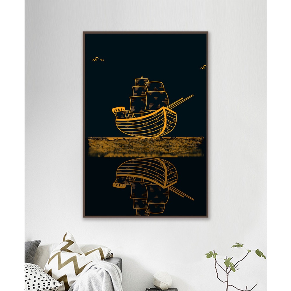 In hình ép gỗ Laminate TRANH SƯU TẦM - Mẫu 3 (1 HCN 40x60, 50x75, 60x90). In ảnh theo yêu cầu