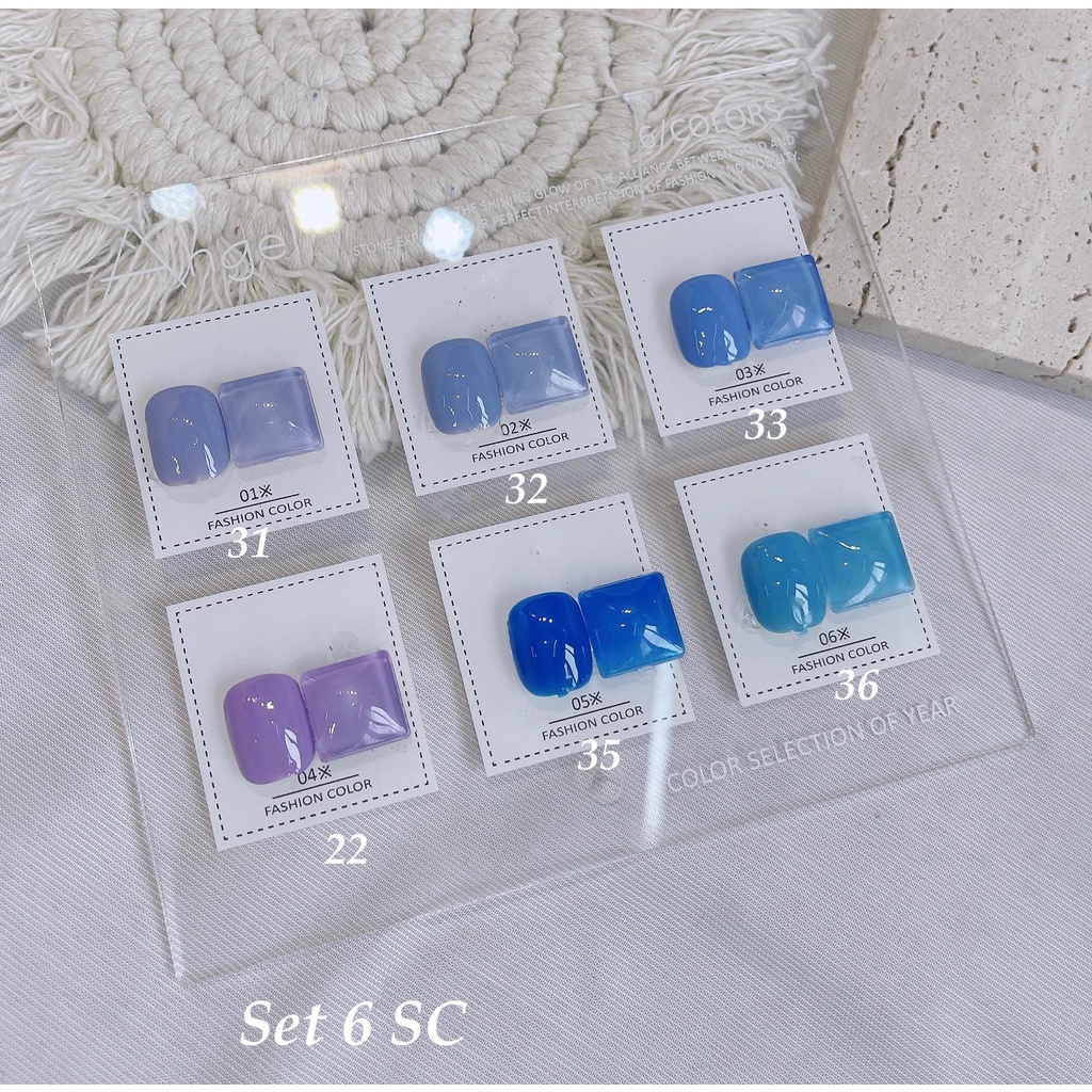 Set sơn gel chọn lẻ hiệu kody chính hãng, nước sơn móng tay đầy đủ các tone màu cao cấp