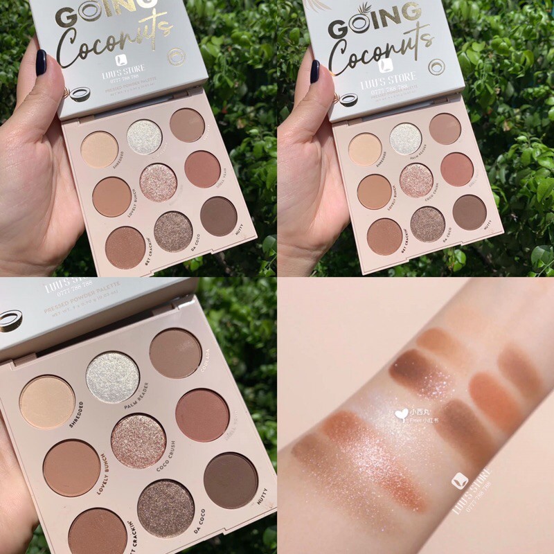 Bảng Phấn Mắt Colourpop Going Coconuts